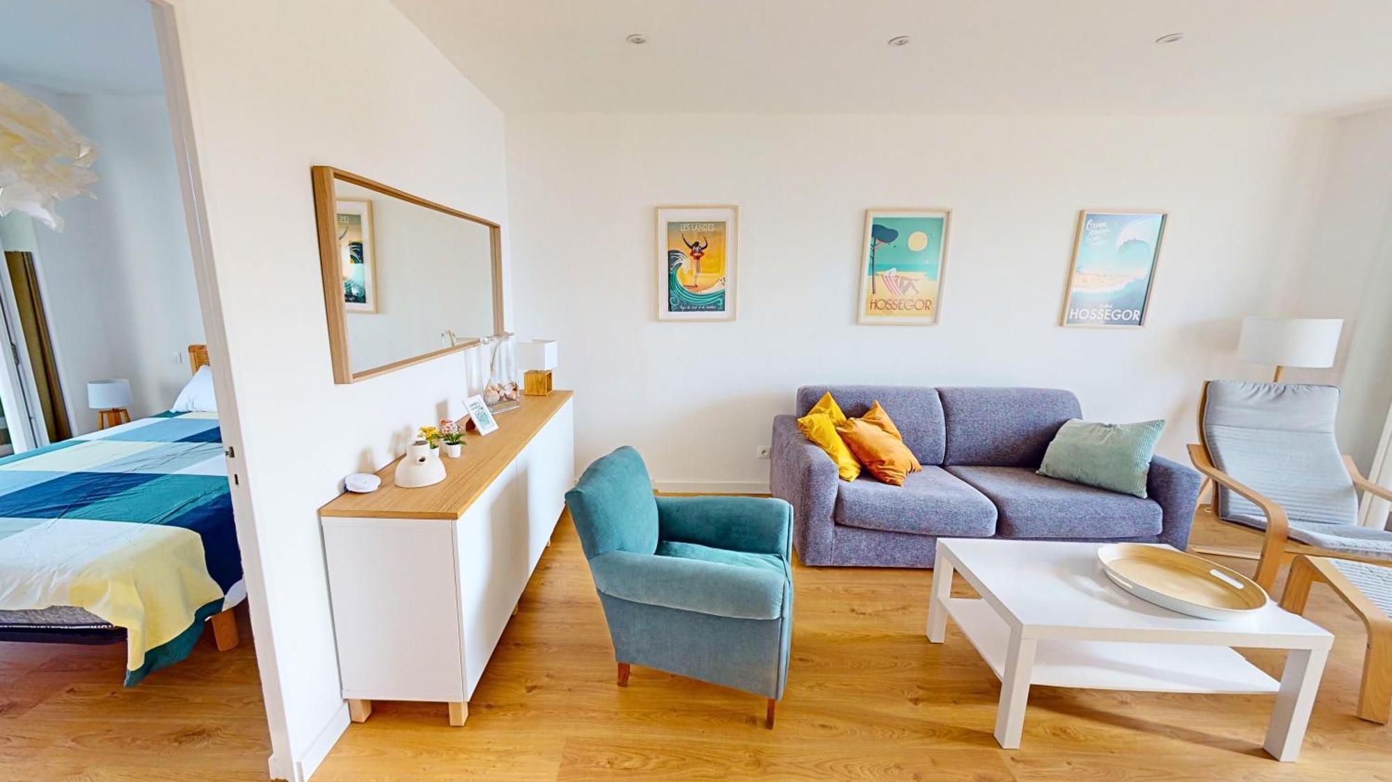 Sable - Appartement Renove Pour 4 Personnes Soorts-Hossegor Dış mekan fotoğraf